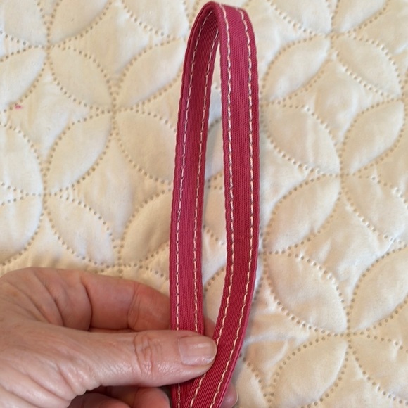 L.L. Bean Pink Wristlet Key & Card Holder - Picture 3 of 7